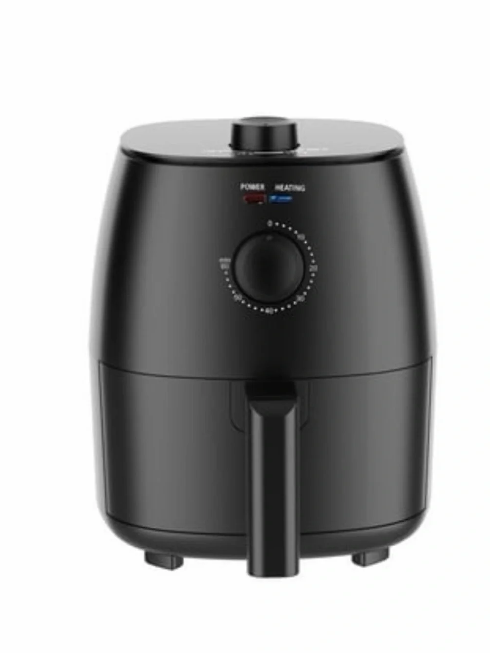 NEW Mainstays 2.2 Qt Air Fryer 1150W Black Compact Nonstick Basket